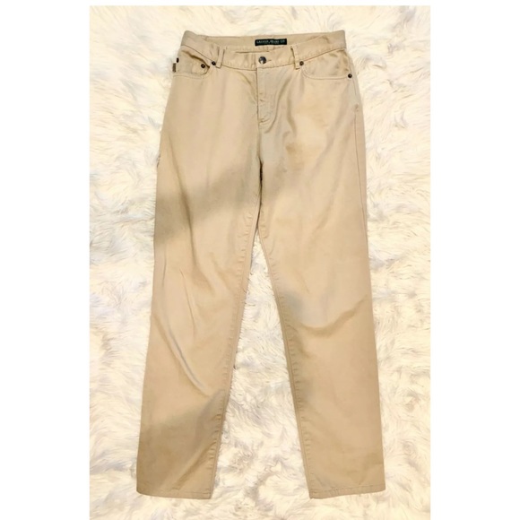 Lauren Ralph Lauren Pants - RALPH LAUREN Khaki Classic Straight Leg Pants